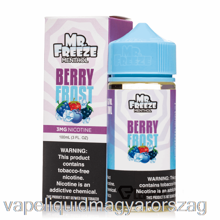 Berry Frost - Mr Freeze - 100ml 6mg Vape E Cigi